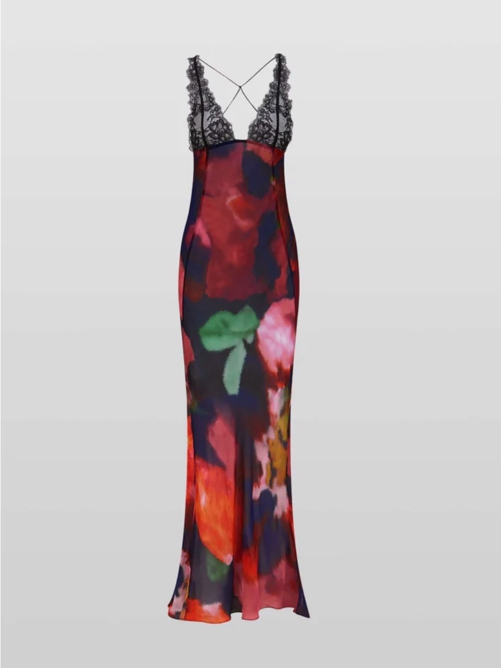 Rat & Boa Lace and Floral Paola Slip Dress | Medium